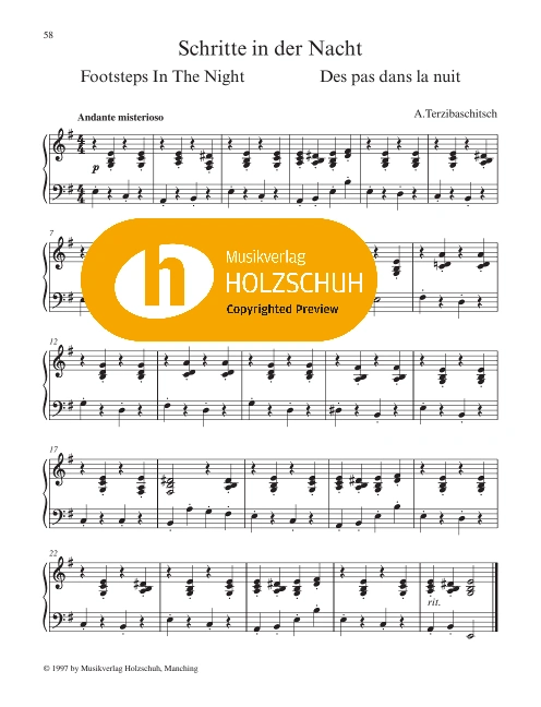 Schritte in der Nacht